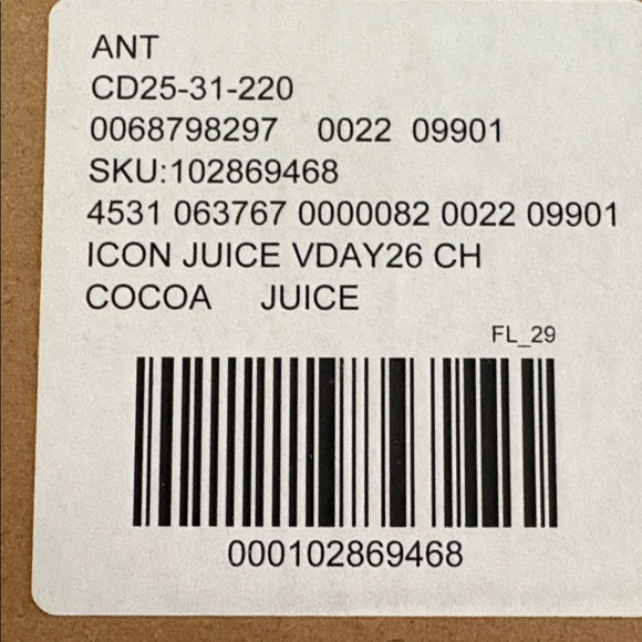 Anthropologie NIB Chocolate-Covered Strawberry Icon Juice Glass - Picture 3 of 3